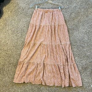 Brandy Melville floral Izzy Skirt